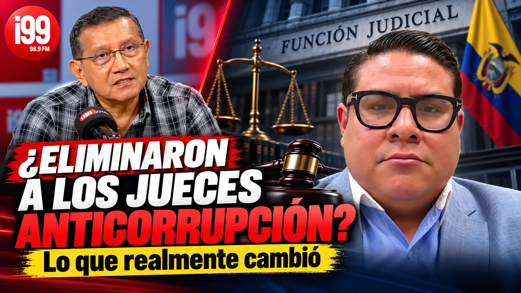 ¿Se eliminaron los jueces anticorrupción en Ecuador? Javier Velecela explica los cambios