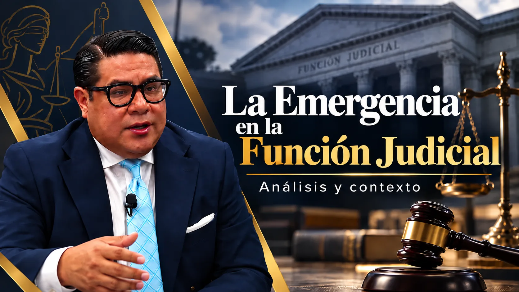 La situación de la función judicial en Ecuador, Entrevista